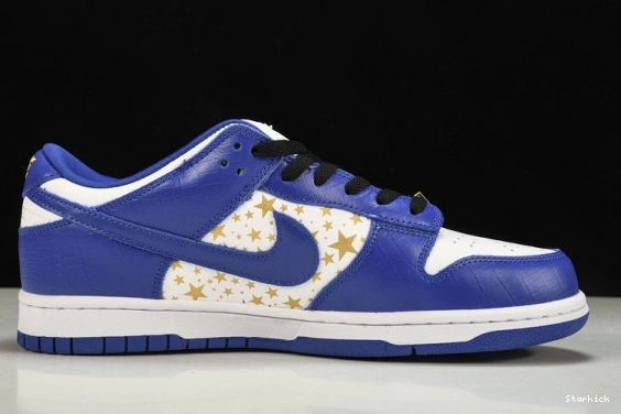 SB DH3228-100 Royal Low Hyper Nike Dunk Supreme Stars  0806